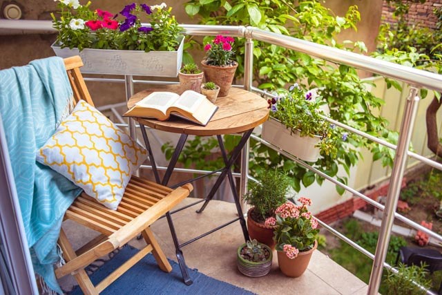 Decorate your terrace garden