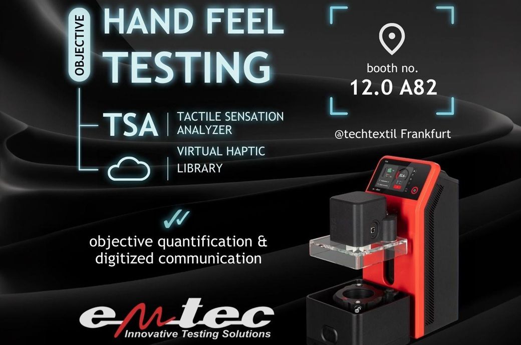 Emtec to showcase award-winning technology TSA at Techtextil 2026