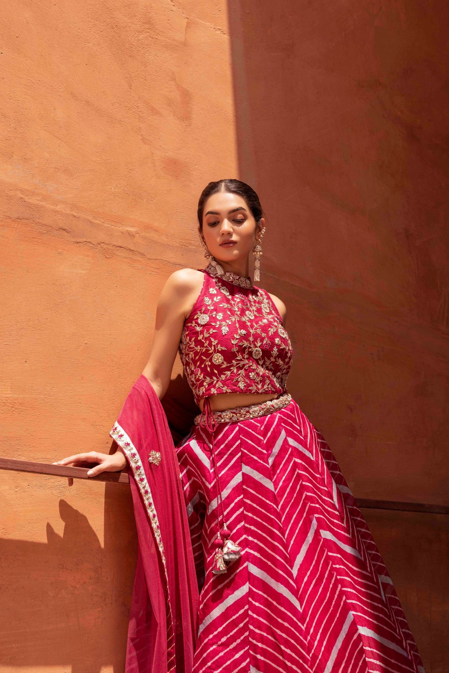 Explore Elegant & Stylish Traditional Lehengas for Women Online At Zari Jaipur