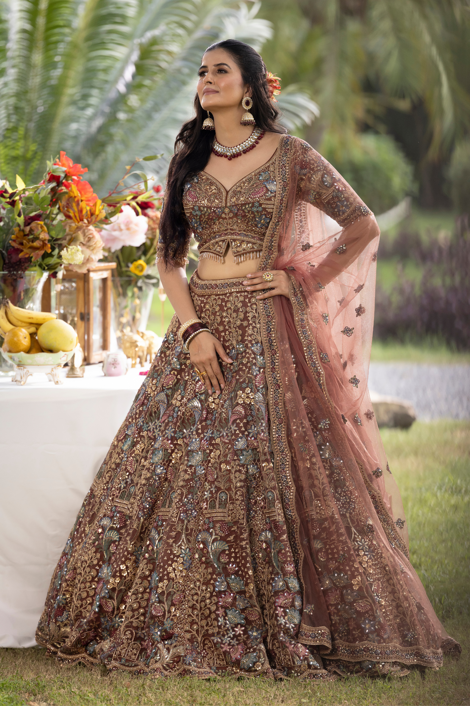 Explore Elegant & Stylish Traditional Lehengas for Women Online At Zari Jaipur