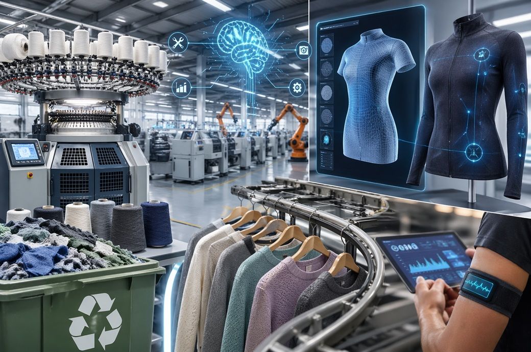 How AI & 3D knitting are disrupting textile factories