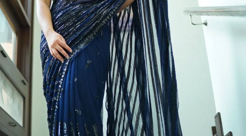 How To Style Cut Dana Sarees For a Glamorous Look?