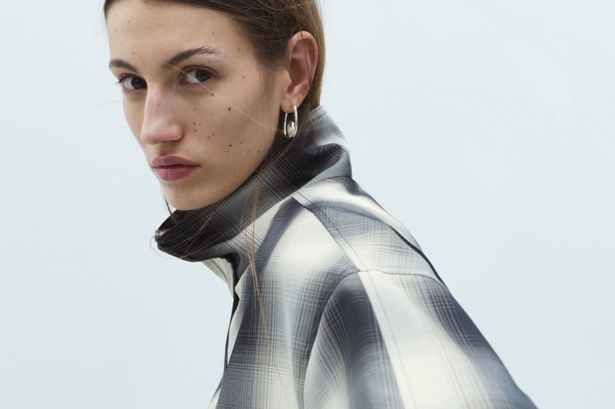 M&S £60 checked funnel neck jacket has shoppers rushing to buy before it sells out