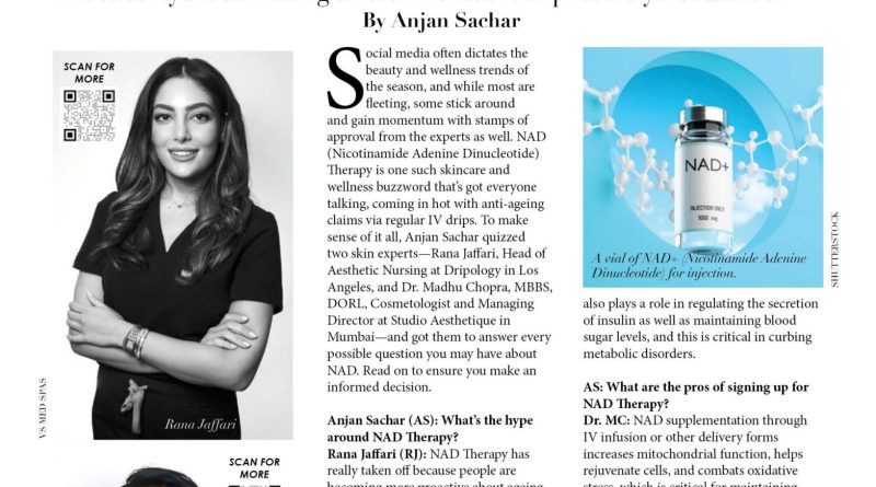 NAD Therapy: The next big thing in beauty?