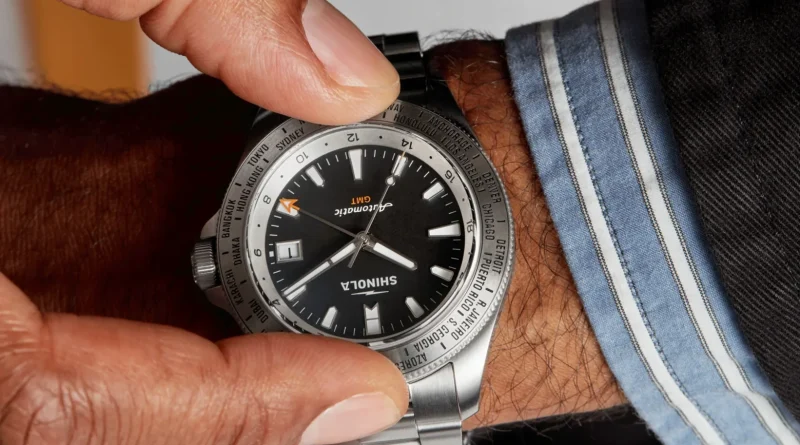 Shinola’s New ‘Monster’ Worldtimer GMT Is Built For Global Travel