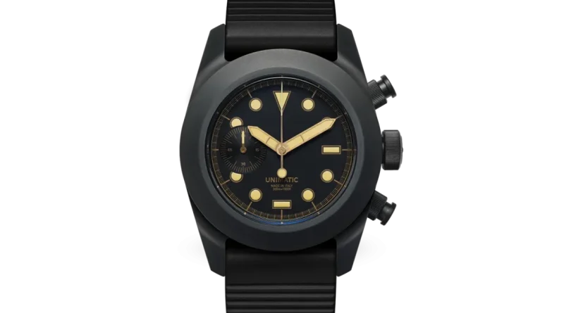 This Unimatic Limited Edition Is A Special Ops-Inspired Fixed Bezel Chronograph