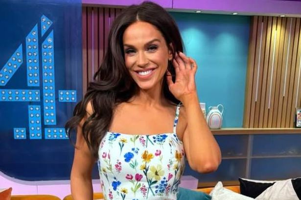 Vicky Pattison's 'stunning' £65 Sunday Brunch floral midi dress is still in stock in all sizes