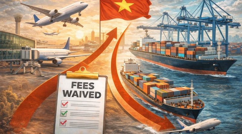Vietnam mulls waiving multiple aviation, maritime fees for 3 quarters