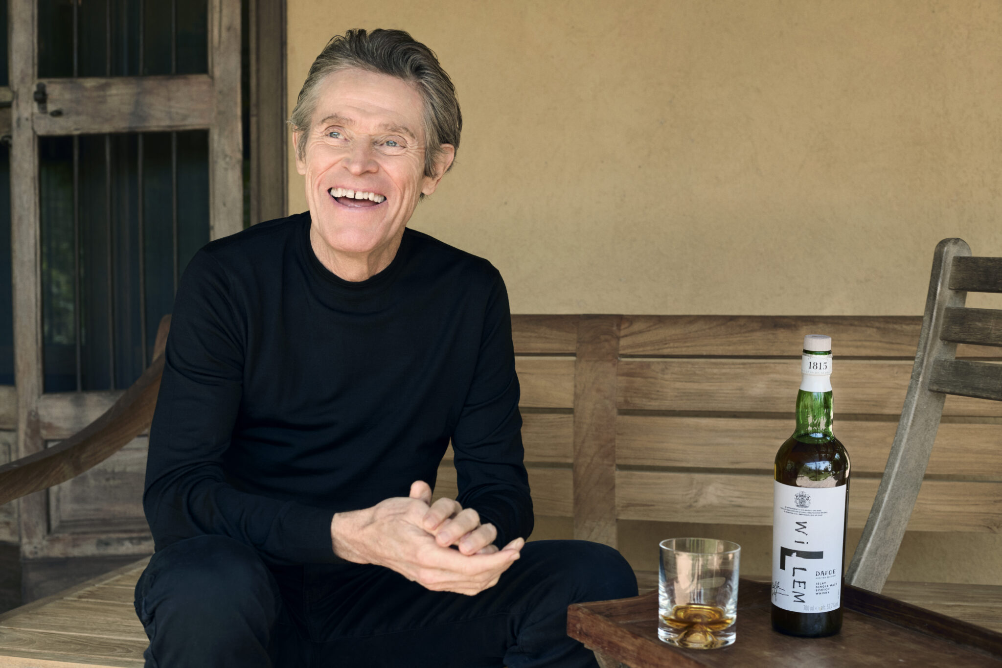 Willem Dafoe & Laphroaig Debut ‘Willem by Willem’ 14-Year-Old Single Malt Scotch