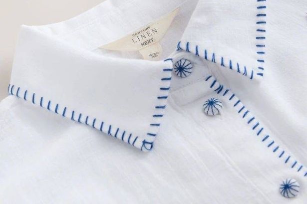 £35 embroidered shirt with ‘beautiful’ cotton-linen design is a holiday wardrobe staple