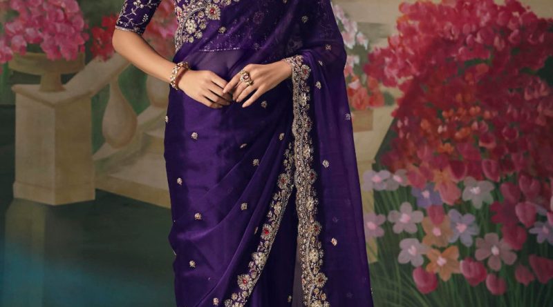 How To Style Cut Dana Sarees For a Glamorous Look?