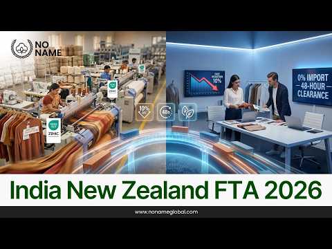 India–New Zealand FTA 2026: The Biggest Opportunity in Fashion Right Now