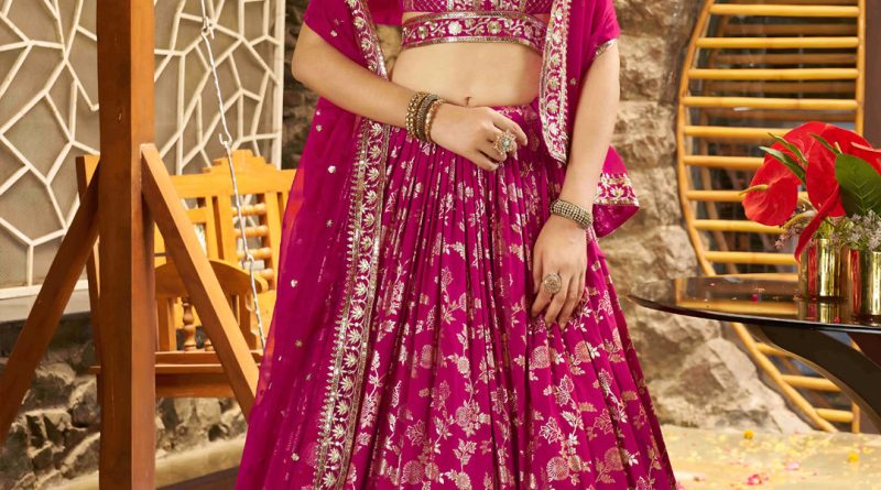 What Is A Jacquard Lehenga And Why Is It So Popular?
